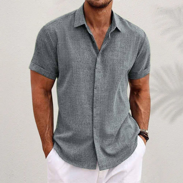 Ralph | Men's Button Up Shirt | Short Sleeve