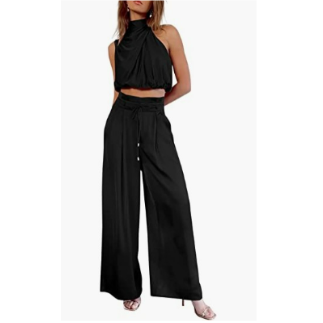 Olive | Women's Summer Jumpsuit | Wide Leg