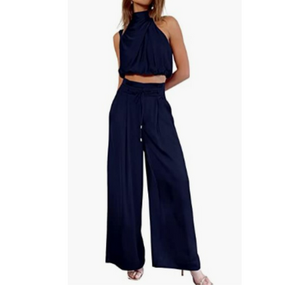 Olive | Women's Summer Jumpsuit | Wide Leg