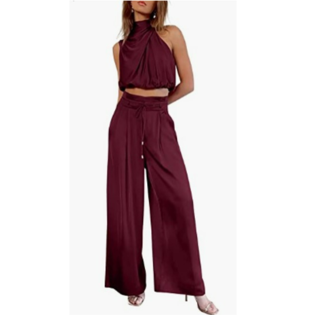 Olive | Women's Summer Jumpsuit | Wide Leg