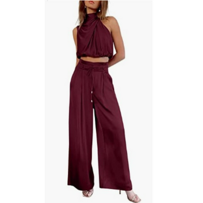 Olive | Women's Summer Jumpsuit | Wide Leg