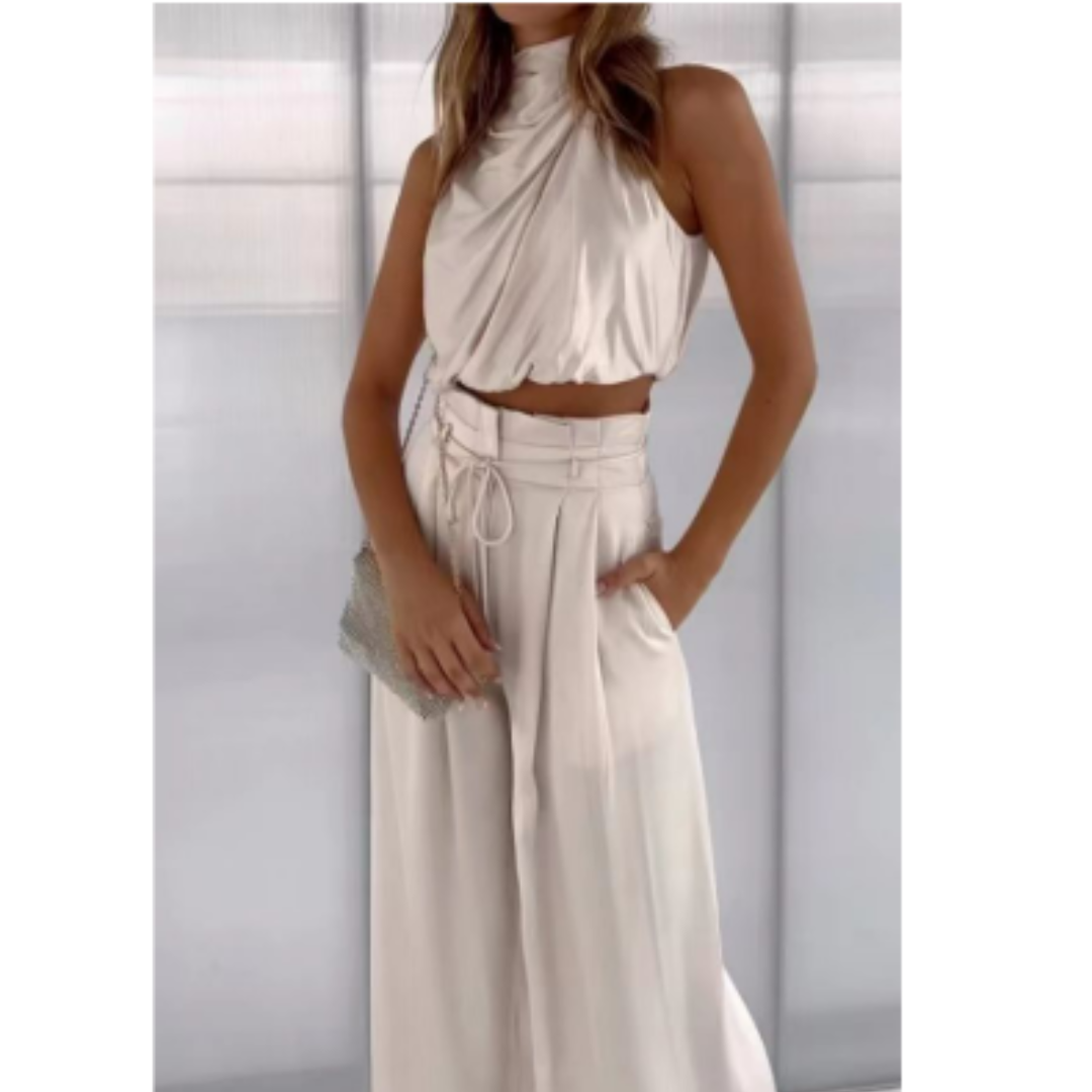 Olive | Women's Summer Jumpsuit | Wide Leg