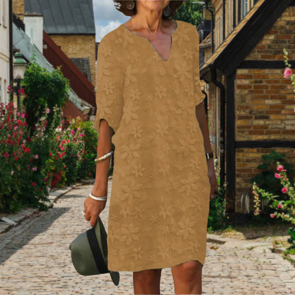 Amber | Women's Floral Summer Dress | Midi