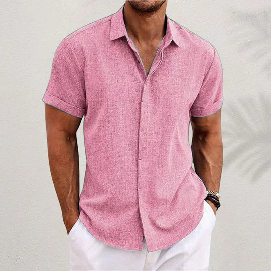 Ralph | Men's Button Up Shirt | Short Sleeve